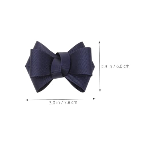 Beavorty 6 Stück Klassische Schleifen-schuhclips aus Geripptem Stoff Elegante Bowknot-schmuckstücke für Damen Vielseitige Schuhdekorationen für Hochzeit Party und Alltag von Beavorty