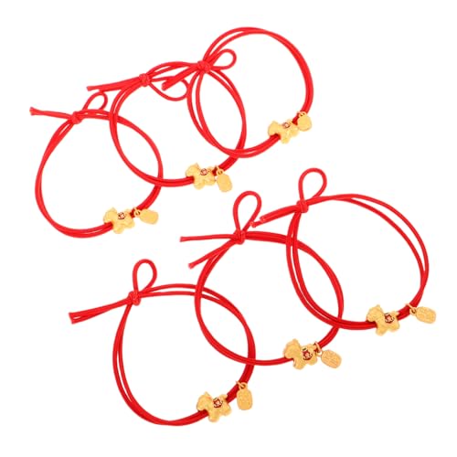 Beavorty 6 Stück Rote Haargummis Elastische Pferdeschwanzhalter Schonend Für Dickes Und Lockiges Haar Vielseitige Damen Haaraccessoires Zum Frühlingsfest Beavorty 6 Stück Rote Haargummis Elastische Pferdeschwanzhalter Schonend Für Dickes Und Lockiges Haar Vielseitige Damen Haaraccessoires Zum Frühlingsfest von Beavorty