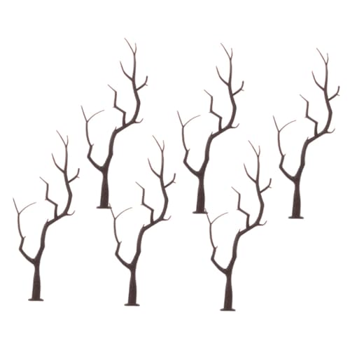 Beavorty 6 Stück Teiliges Künstlicher Baumzweige Geweihform Dekorative Zweige für Hochzeiten Weihnachten und Kunststoff Schwarz für Kreative Arrangements von Beavorty