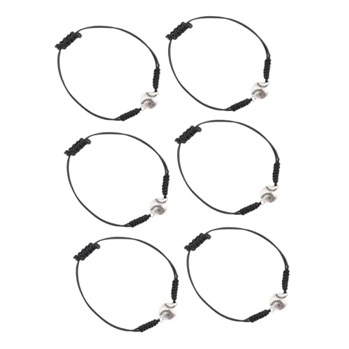 Beavorty 6 Stück Teiliges Verstellbare Geflochtene Armbänder für Jungen und Mädchen Stilvolle Schmuckstücke für Freunde und Familie Langlebig und Leicht für von Beavorty