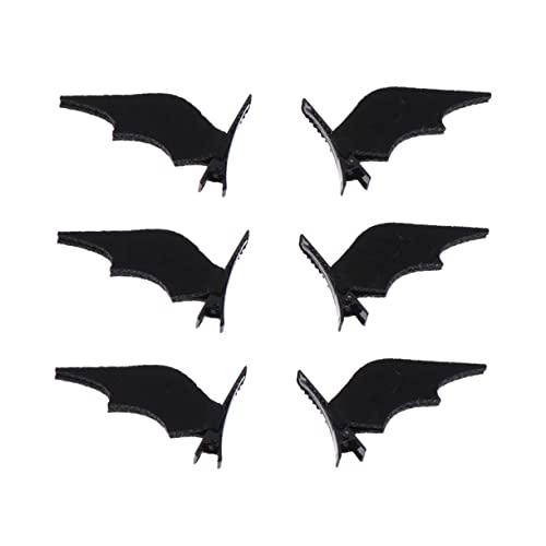 Beavorty 6st Devil Wing Hair Clips Baby Haarclips Flügel Haarnadeln Und Clips Haarspangen Mit Teufelsflügeln Cartoon Haarspangen Fledermaus-haarspangen Kind Halloween Krokodilklemme von Beavorty