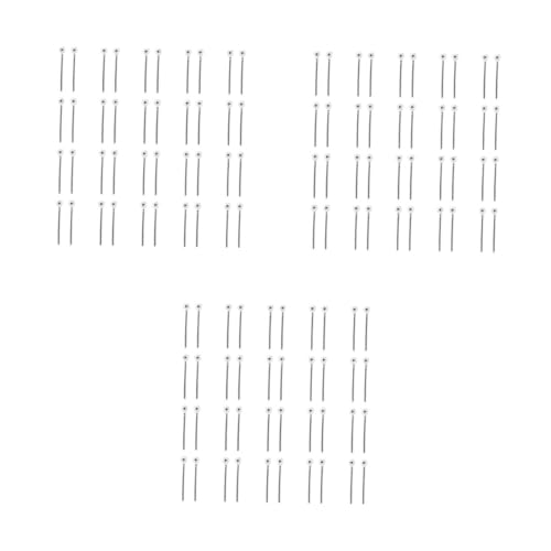 Beavorty 60 Paare Silber Ohrstecker Damen Kleine Runde Kugel Ohrringe Einfach Elegant Langlebig Alltagsschmuck für Frauen von Beavorty
