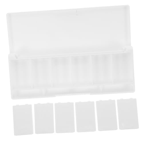 Beavorty 6gitter Leere Palette Für Lidschatten Tragbare Make-up-organizer Für Wasserfarben Und Nägel Wiederbefüllbare Kompakte Box Für Reisen Und Kreative Projekte von Beavorty
