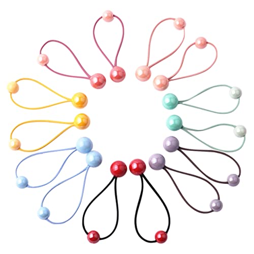 Beavorty Modische Haargummis Für Mädchen 7 Paar Pferdeschwanzhalter Haar-accessoires Für Mädchen Mit Sicherem Und Bequemem von Beavorty