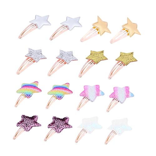 Beavorty Einzigartiges Design Sternförmige Haarnadeln Kinder-haarspangen Modische Snap-clips Haar-accessoires Für Mädchen von Beavorty