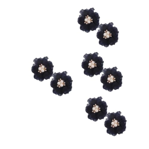 Beavorty 8 Stck. Stoffblumen Brosche mit Perlen Vielseitig für Diy Haarschmuck Brautaccessoires Haarspangen und Handwerksdekorationen von Beavorty