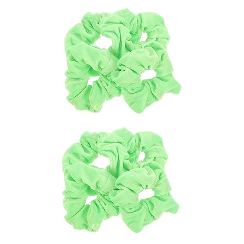 Beavorty 8 Stk Dickdarm-haarring Haarbänder Masse Übergroßer Scrunchie Elastische Haargummis Grüne Haare Elastischer Pferdeschwanzhalter Frauen Haargummi Fräulein Elastizität Flanell von Beavorty