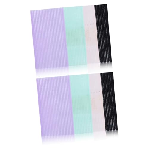 Beavorty 8 Stk Kopfbedeckung zum Waschen des Gesichts Haar nahtloses Band Haarknall-Patch Haarstyling-Patches Haarspangen Haarklammer aufkleber Haarnadel Haarknallstock Modellieren Werkzeug von Beavorty