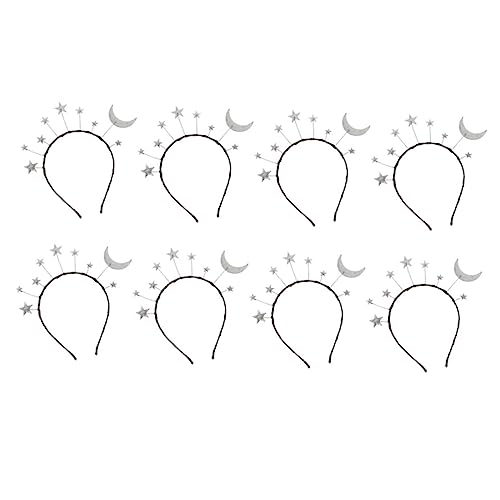 Beavorty 8 Stück Teiliges Glitzer Haarreif für Stern und Mond Haarschmuck Leichte und Komfortable Kopfbedeckung für Partys Geburtstage und Besondere Anlässe Beavorty 8 Stück Teiliges Glitzer Haarreif für Stern und Mond Haarschmuck Leichte und Komfortable Kopfbedeckung für Partys Geburtstage und Besondere Anlässe von Beavorty