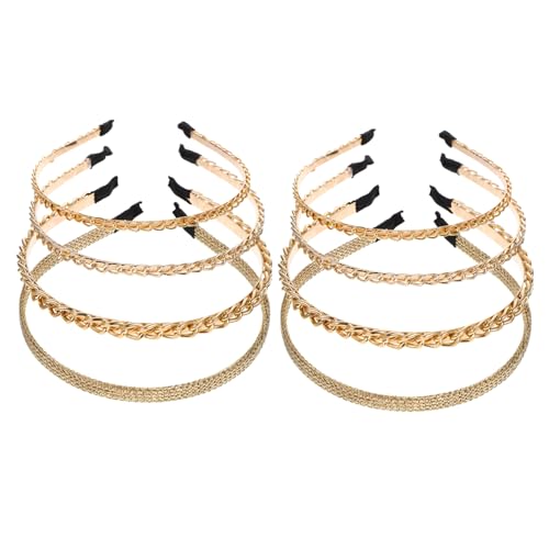 Beavorty 8stücke Metall Stirnbänder Für Damen Ketten Stirnbänder Metall Legierung Haarreifen Braut Kopfschmuck Haarschmuck Für Damen Beavorty 8stücke Metall Stirnbänder Für Damen Ketten Stirnbänder Metall Legierung Haarreifen Braut Kopfschmuck Haarschmuck Für Damen von Beavorty