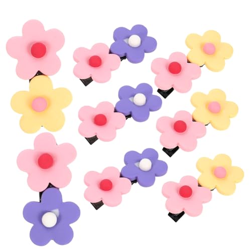 Beavorty Haarspangen-set Für Mädchen – 8 Blumen-haarnadeln in Bonbonfarben Haar-accessoires Für Kinder Und Frauen von Beavorty