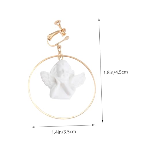 Beavorty Asymmetrische Ohrringe Damen Retro Stil Cupid's Arrow Ohrringe Alloy Material Langlebig Modisch für Geburtstag Valentinstag Weihnachten von Beavorty