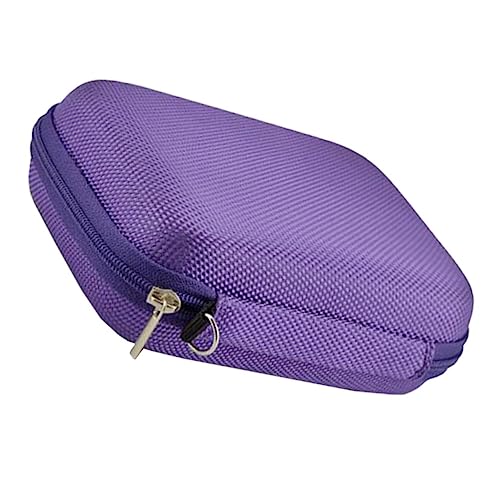 Beavorty Aufbewahrungsbeutel Für Ätherische Öle Organizer-Tasche Für Ätherische Öle Flasche Mit Ätherischen Ölen Reisekoffer Mit Ätherischen Ölen Tragbar Eva Rollerflasche Reisen Violett von Beavorty