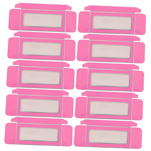 Beavorty Aufbewahrungsbox Für Falsche Wimpern 30 Stück Papier Wimpernetui Fenster Tragbar Organisiert Make-up-zubehör von Beavorty