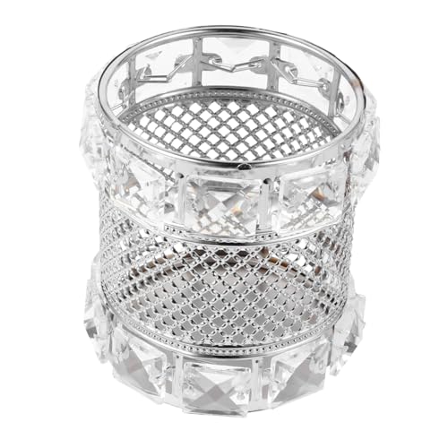 Beavorty Aufbewahrungsbox Für Make-up-pinsel Multifunktionaler Desktop-organizer Kosmetik-lagerungskiste Schreibtischbehälter Mit Filigranem Design Für Zuhause Und Büro von Beavorty