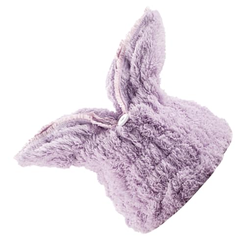 Beavorty Badezubehör Damen Duschhaube Schnelltrocknend Verdicken Gummiband für Haare von Beavorty