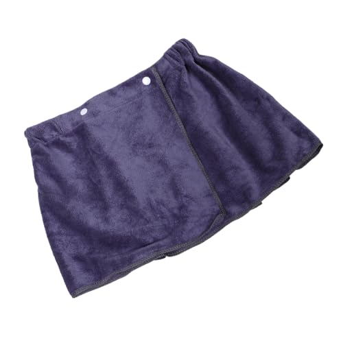 Beavorty Badetuch Body Wrap Herren Tragbarer Baderock Bademäntel Bademantel Für Jungen Badetuch Badewanne Grau von Beavorty