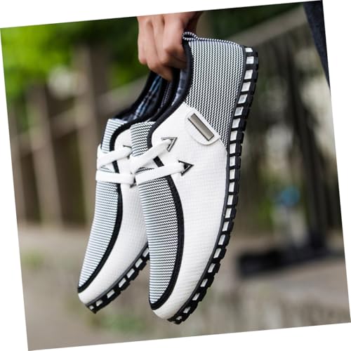 Beavorty Bequeme Herren Fahrerschuhe Leicht Casual Stil Atmungsaktiv Flexibel Verstellbar für Autofahren und Alltag von Beavorty