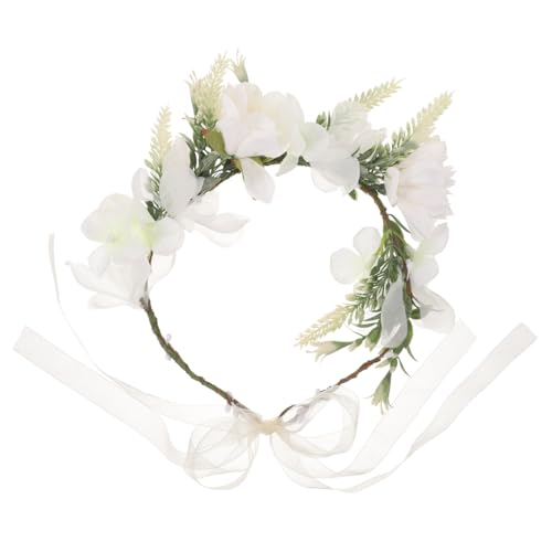 Beavorty Blumenkranz Haarschmuck für Damen Elegantes Stirnband mit Kunstblumen für Hochzeiten Fotografie Besondere Anlässe Anpassbares Design für Einen Stilvollen Look Beavorty Blumenkranz Haarschmuck für Damen Elegantes Stirnband mit Kunstblumen für Hochzeiten Fotografie Besondere Anlässe Anpassbares Design für Einen Stilvollen Look von Beavorty