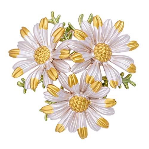 Beavorty Blumenspin Brosche für Frauen Emaille Brosche Pin für Kleidung Pullover Schals Besondere Anlässe Wie Hochzeiten oder Partys Schmuck von Beavorty