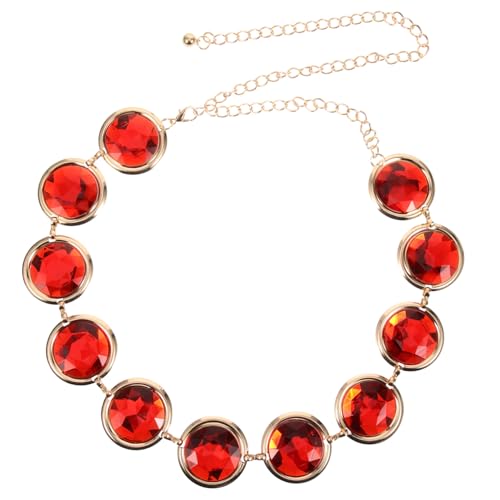 Beavorty Body Chain für Damen Wunderschöne Hüftkette mit Strasssteinen für Cosplay Partys Strand Bequeme Taillenkette für Outfit Ergänzen von Beavorty