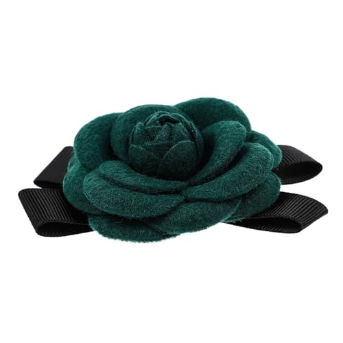 Beavorty Künstliche Blumenbrosche für Frauen Blumennadel Hochzeits Corsage Schleifen Ansteckblume Elegantes Kostüm Accessoire Party Accessoire von Beavorty