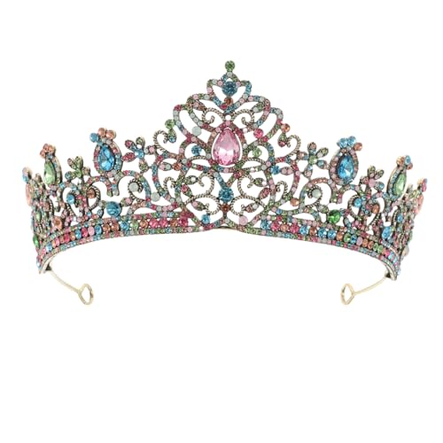 Beavorty Braut Tiara Haarschmuck Strahlende Kristallkrone für Damen Hochzeitsdiadem Alloy Stirnband für Hochzeit Abschlussball Geburtstag Festliche Anlässe Beavorty Braut Tiara Haarschmuck Strahlende Kristallkrone für Damen Hochzeitsdiadem Alloy Stirnband für Hochzeit Abschlussball Geburtstag Festliche Anlässe von Beavorty