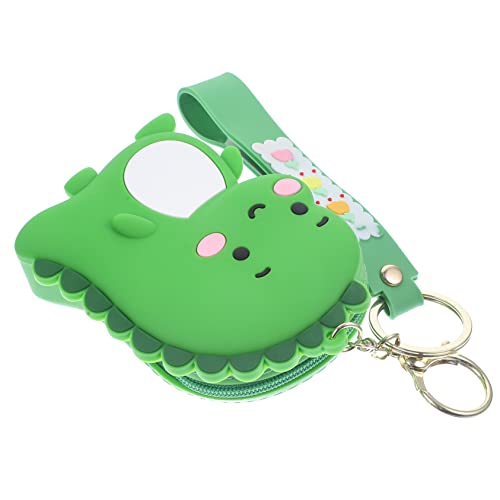 Beavorty Brieftasche Geldbörsen hängend Dinosaurier-Schlüsselanhänger Schlüsselanhänger süß bescherung Weihnachten weinachts süße Handtasche Brieftaschen Legierung Green von Beavorty