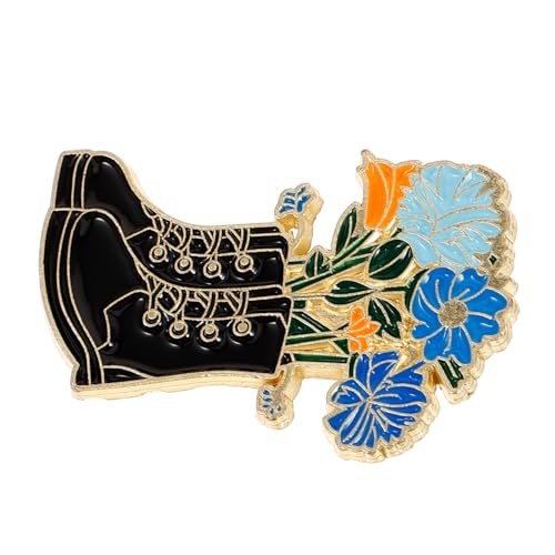 Beavorty Brooch Pin Blumenform Für Damen Anstecknadel Für Stiefel Und Kleidung Elegantes Metallabzeichen Für Konzerte Partys Und Besondere Anlässe von Beavorty