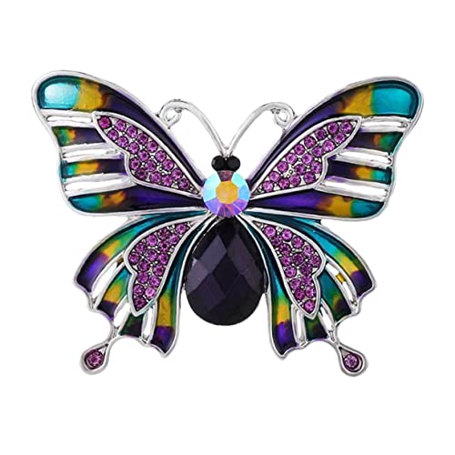 Beavorty Schmetterlingsbrosche Für Damen Zierliche Strassnadel Modisches Accessoire Für Hochzeiten Und Partys Einzigartiges Design Für Frauen Und Mädchen Als von Beavorty