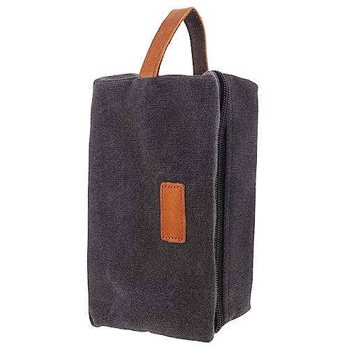 Beavorty Aufbewahrungstasche Aus Segeltuch Tote-Organizer-Einsatz Make-up-Handtasche Kulturtasche Mit Trennwänden Geldbörse Kosmetische Zugtasche Fräulein Canvas Nagelpolitur Geschenk von Beavorty