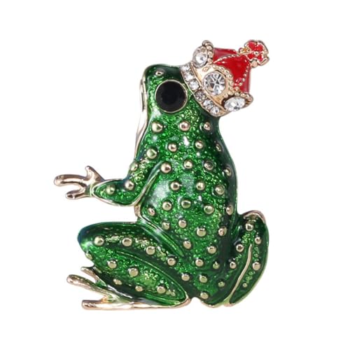 Beavorty Frosch Brosche Aus Legierung Cartoon Ebene Brosche Robuste Anstecknadel Für Damenkleidung Dekorative Froschanstecknadel Für Kleidung Taschen Und Schals Beavorty Frosch Brosche Aus Legierung Cartoon Ebene Brosche Robuste Anstecknadel Für Damenkleidung Dekorative Froschanstecknadel Für Kleidung Taschen Und Schals von Beavorty