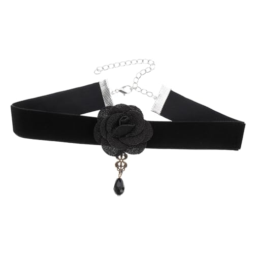 Beavorty Choker Halskette für Damen Verstellbare Spitzenhalskette für Partys Cosplay Exklusive Schmuckkollektion mit Kreativem Design Hohem Tragekomfort von Beavorty