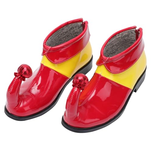 Beavorty Clown Schuhe Langlebig Robust für Karneval Fasching Party Kostüm Erwachsene Cosplay Zubehör von Beavorty