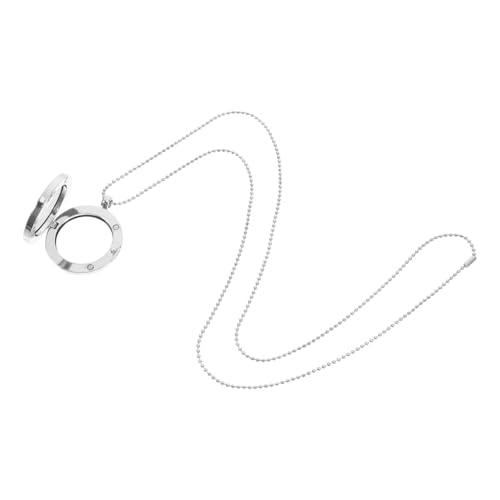 Beavorty DIY Memory Locket Pendant Halskette Foto Halskette Legierung für Gestaltung Geschenkidee für Männer Frauen Zufällige Zufällige Farbe von Beavorty