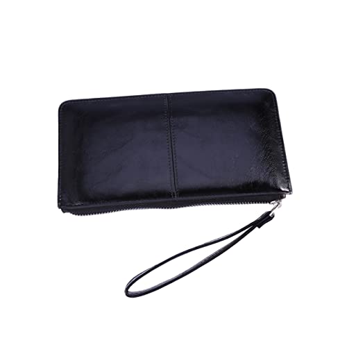 Beavorty Damen Geldbörse Zipper Buckle Clutch Handtasche Große Kapazität Umhängetasche Stilvolle Mobile für Persönliche Gegenstände Langlebiges Sicherer Verschluss für Reisen von Beavorty