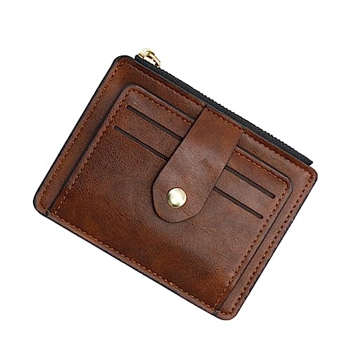 Beavorty Geldbörse Damen PU mit Reißverschluss und Schnalle RFID Gesichert Kartenetui für Damen für Reisen und Alltag von Beavorty