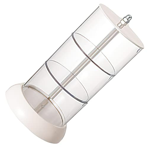 Beavorty Drehbarer Make-up Puff Organizer Mit Drei Schichten Praktische Aufbewahrungsbox Für Make-up Schwämme Kosmetische Wattepads Und Schminkwerkzeuge Platzsparend Und Leicht Zu von Beavorty