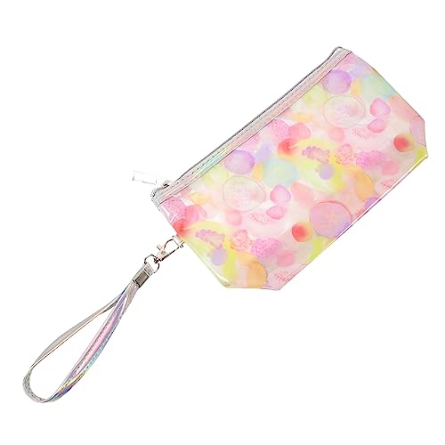 Beavorty Durchsichtige Reisetasche Aufbewahrungstaschen Mit Reißverschluss Schminktasche Für Damen Transparente Reißverschlusstasche Windelbeutel Reisen Toilettenartikel Multifunktion PVC von Beavorty