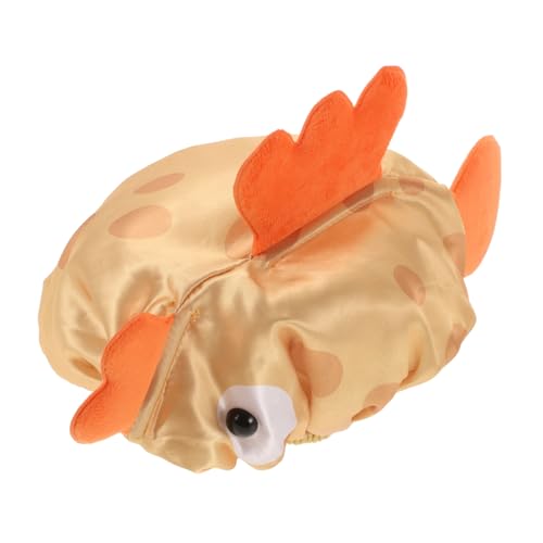 Beavorty Frosch-bademütze Für Kinder – Duschhaube Für Kinder Im 3d-fisch-design Doppellagiges Material Für Trockenes Und Bequemes von Beavorty