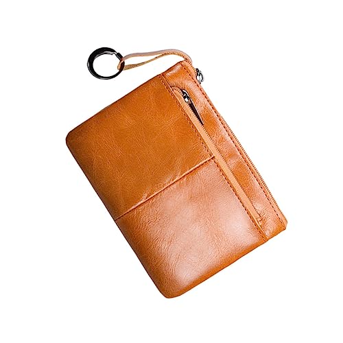 Beavorty Kurzes Portemonnaie Aus Kunstleder Für Herren Im Business-Stil Mit Kreditkartenhalter Und Raum Für Kleingeld Leicht Und Tragbar von Beavorty