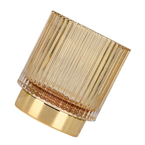Beavorty Make-up-pinselhalter Deckel Dekorativer Aufbewahrungsbecher Aus Glas für Pinsel-organizer Beavorty Make-up-pinselhalter Deckel Dekorativer Aufbewahrungsbecher Aus Glas für Pinsel-organizer von Beavorty
