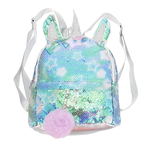 Beavorty Einhorn Rucksack für Kinder Glitzer Rucksack mit Pailletten Persönlichkeits Reiserucksack Leichter PU und Polyester für Vorschule und Outdoor Aktivitäten Beavorty Einhorn Rucksack für Kinder Glitzer Rucksack mit Pailletten Persönlichkeits Reiserucksack Leichter PU und Polyester für Vorschule und Outdoor Aktivitäten von Beavorty