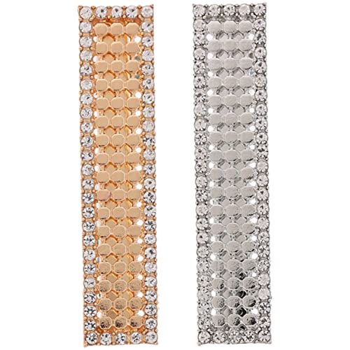 Beavorty Elegante Haarspangen Für Damen Strasssteine Silber Für Dickes Haar Haarschmuck Für Hochzeiten von Beavorty