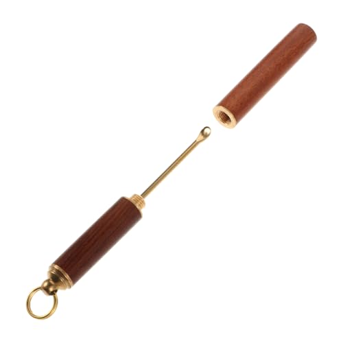 Beavorty Eleganter Löffel Zum Entfernen Der Ohren Aus Holz Staubdichte Metallabdeckung Sicher Und Bequem Für Den Täglichen Gebrauch Beavorty Eleganter Löffel Zum Entfernen Der Ohren Aus Holz Staubdichte Metallabdeckung Sicher Und Bequem Für Den Täglichen Gebrauch von Beavorty