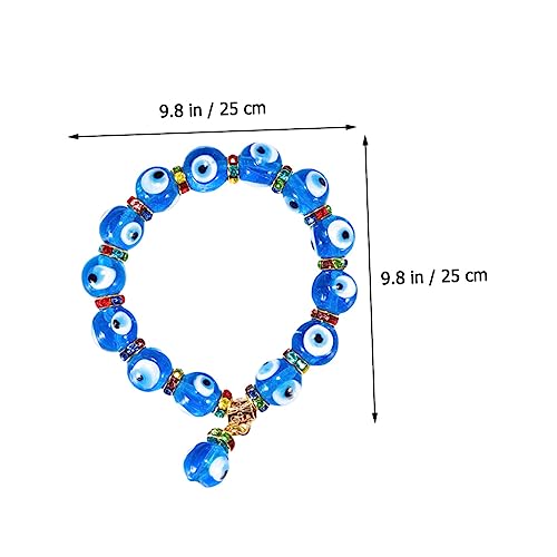 Beavorty Evil Eye Armband Damen Perlenarmband Leichtes Türkisches Schmuckstück Blaues Böser Blick Armband für Frauen und Mädchen Geschenkidee von Beavorty