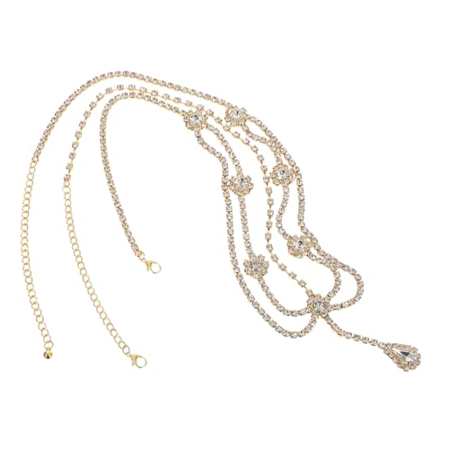 Beavorty Exotischer Stil Flash Drill Kopfschmuck Haarkette Schmuck Braut Kopfschmuck Stirnkette Braut Haar Stirnband Haarschmuck Hochzeit Haarschmuck Strasssteine Golden Beavorty Exotischer Stil Flash Drill Kopfschmuck Haarkette Schmuck Braut Kopfschmuck Stirnkette Braut Haar Stirnband Haarschmuck Hochzeit Haarschmuck Strasssteine Golden von Beavorty
