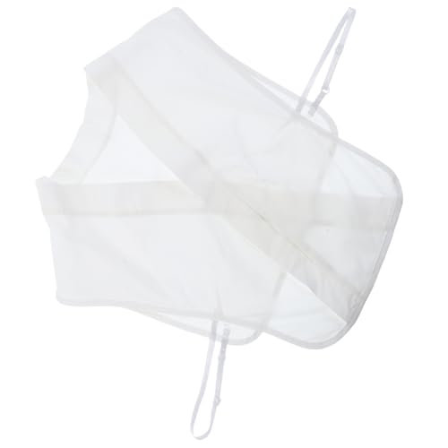 Beavorty Falscher Kragen Bluse Halbkragen Falscher Hemdkragen Kragen Der Dame Abnehmbare Kragen Gefälschte Falscher Krageneinlagen Für Hemd Dickey Weiß Baumwolle von Beavorty