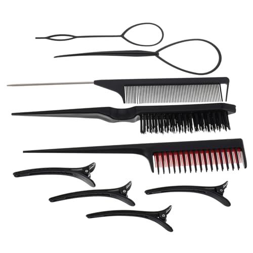 Beavorty Friseurset Für Männer Und Frauen – Barbershop-kammset – Multifunktionaler Toupierkamm – Reisegröße – Werkzeuge in Salonqualität von Beavorty