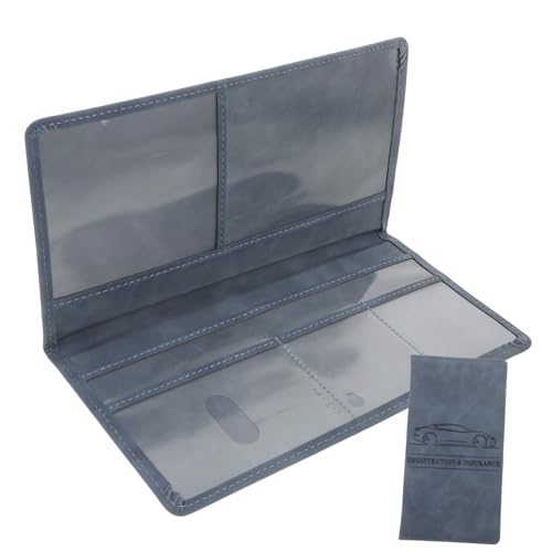 Beavorty Kartenhalter Für Kfz-zulassung Und Versicherung Kartenetui Mit Ausweistasche Kreditkartenhalter Bankkartenetui Klappkartenhalter Für Männer Praktisches Zubehör Für von Beavorty